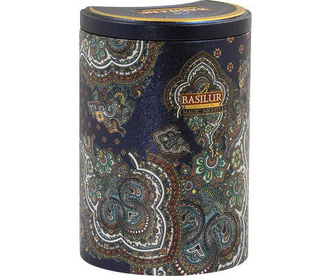 Basilur Loose Leaf Tin Tea Caddy - Magic Nights