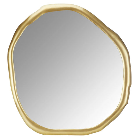 Amalfi Puddle Mirror - Gold