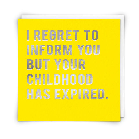 Card - Childhood Expired