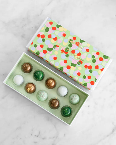 House of Chocolate 10 Piece Christmas Bon Bons