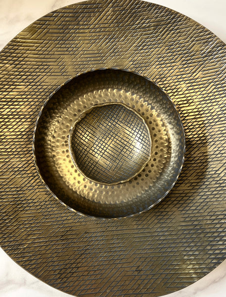 Ankara Round Plate - Small