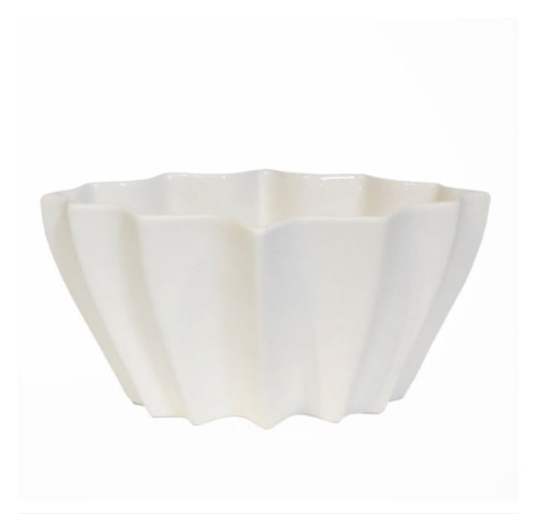 Object VB Fluted Bowl - White