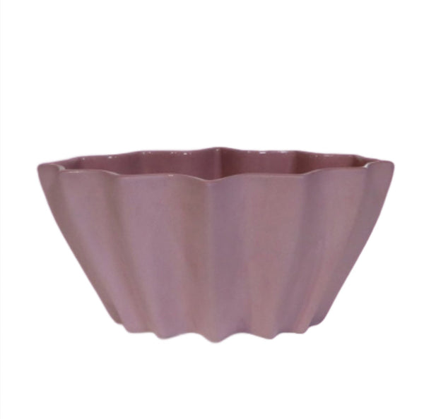 Object VB Fluted Bowl - Sangria