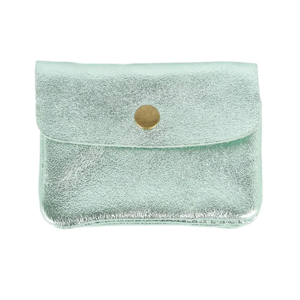 Metallic Card/Coin Purse - Mint
