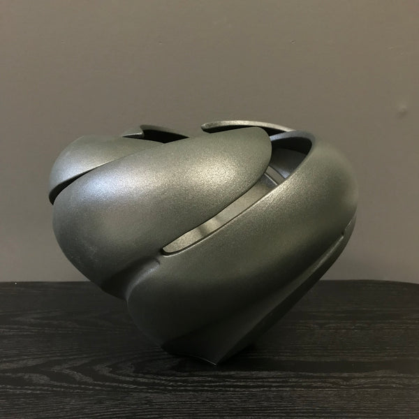 Object VB - Twist vase / Matte Black